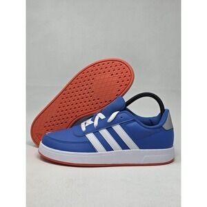 adidas Breaknet 2.0 Blue White Lace Up Sneakers Kids Size 5.5 JI0961 New